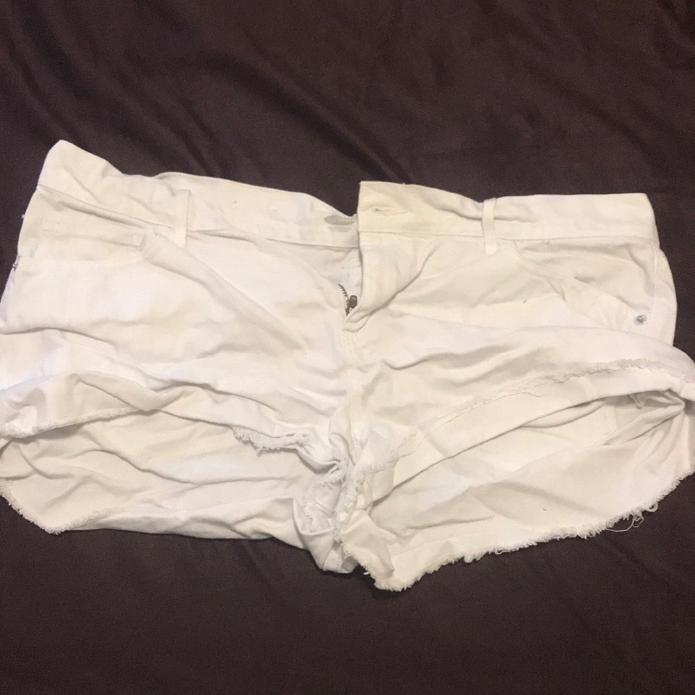 White old navy shorts